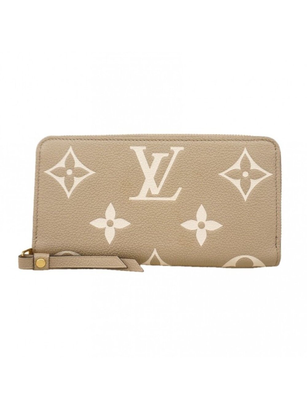 Louis Vuitton Wallet Monogram Empreinte Bicolor Zippy Tourtler Cles